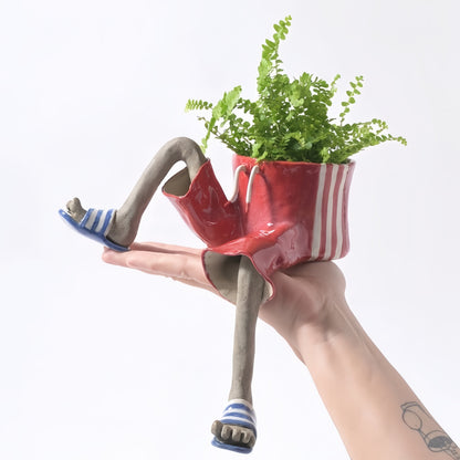 🪴✨Creative Sitting Planter Collection