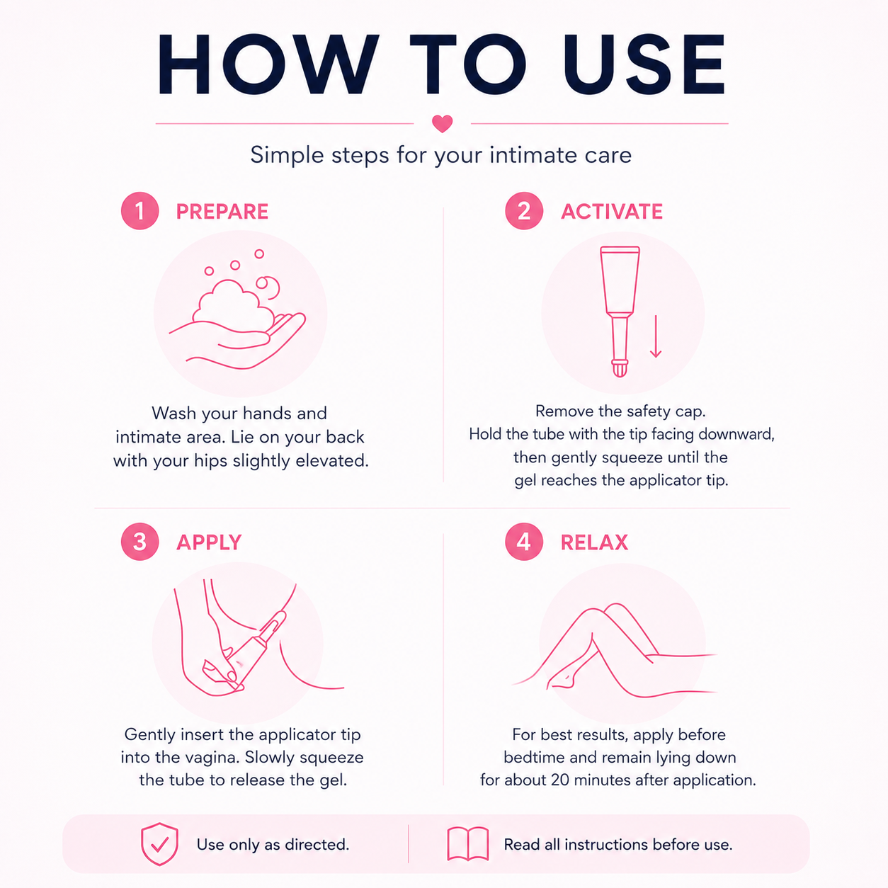 Long-Lasting Vaginal Moisturizer for Dryness Relief