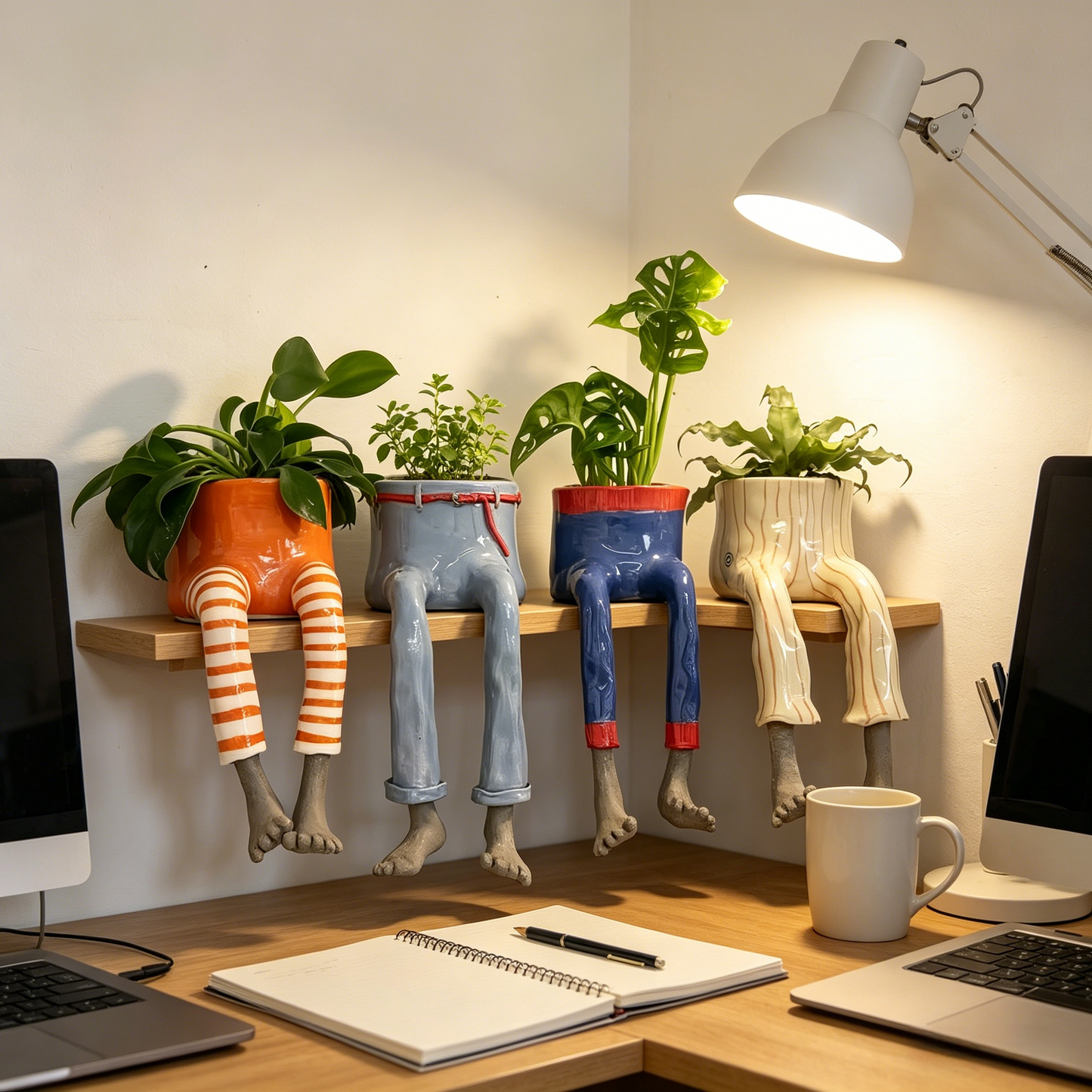 🪴✨Creative Sitting Planter Collection