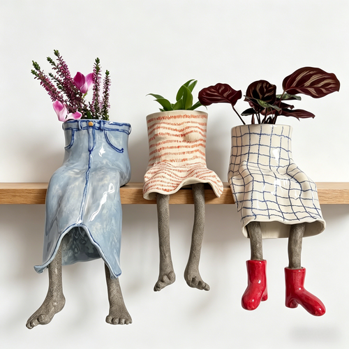 🪴✨Creative Sitting Planter Collection