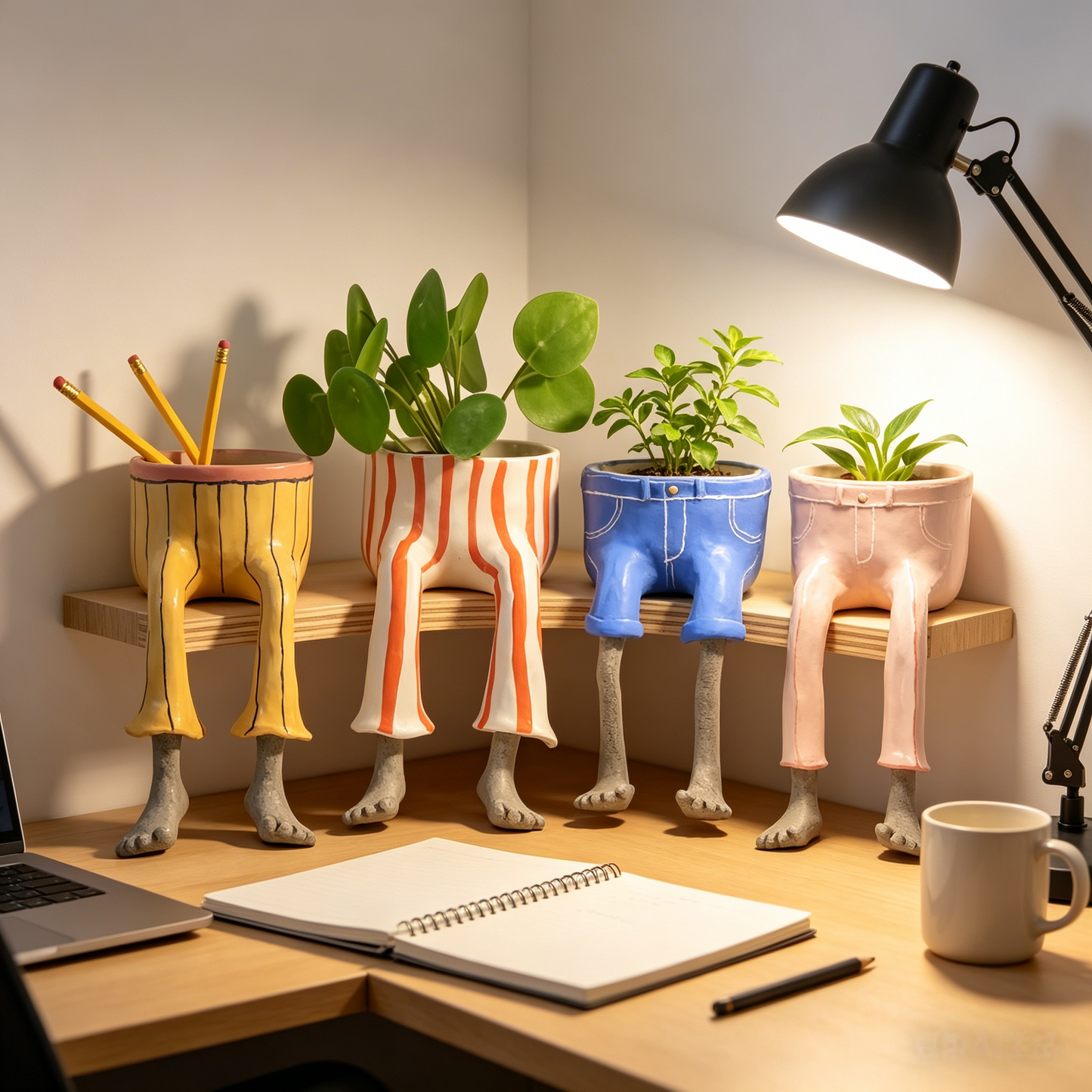🪴✨Creative Sitting Planter Collection