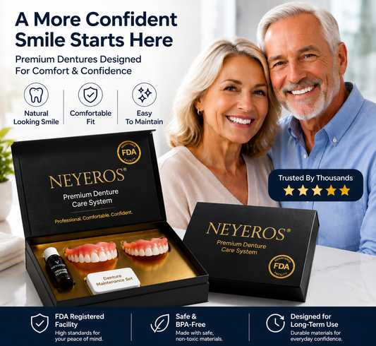 NEYEROS™ Advanced Functional Dentures — Get Your Smile Back With A Secure & Comfortable Fit