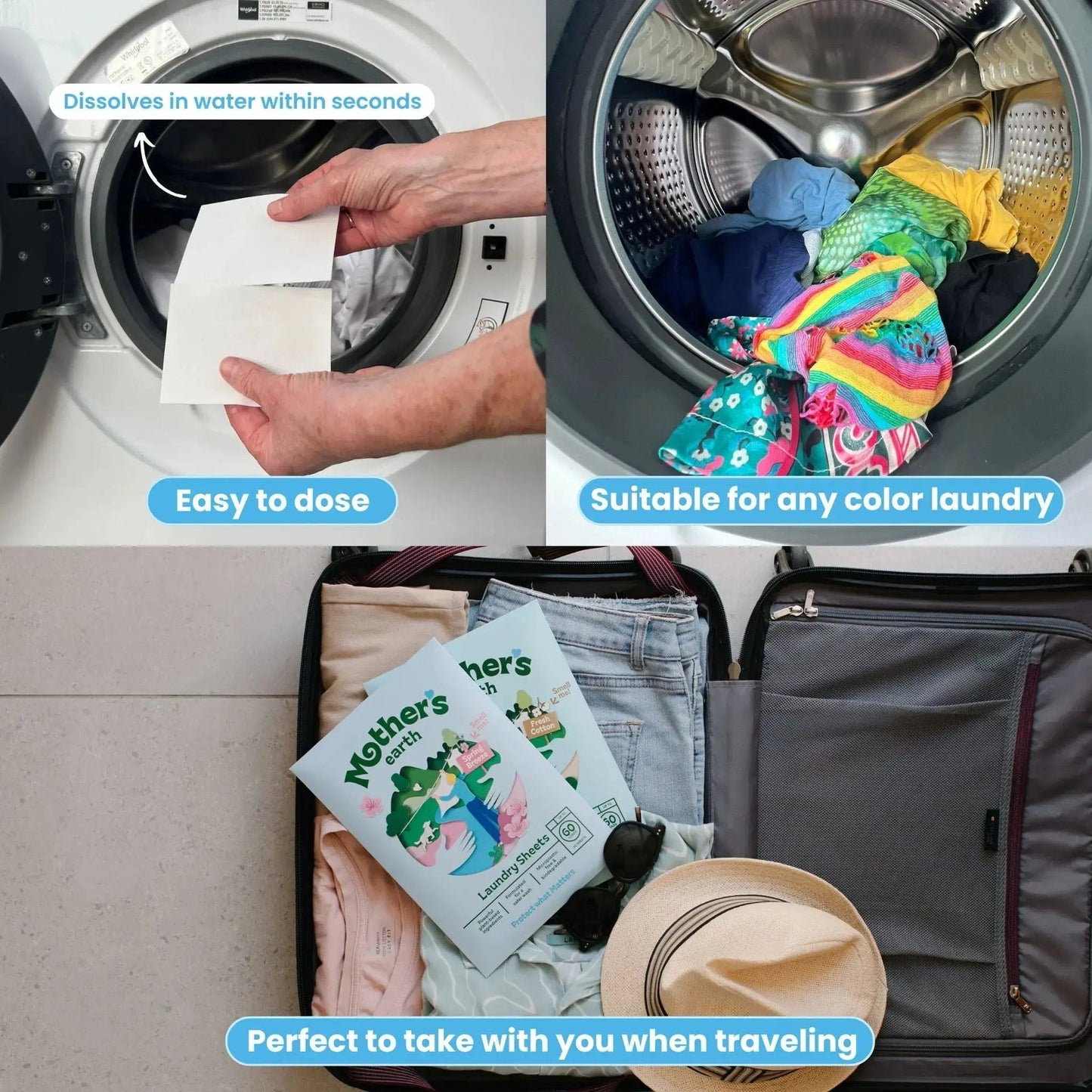 Eco-Friendly Laundry Sheets