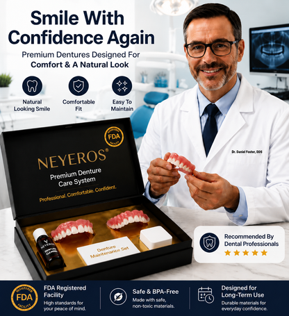 NEYEROS™ Advanced Functional Dentures — Get Your Smile Back With A Secure & Comfortable Fit