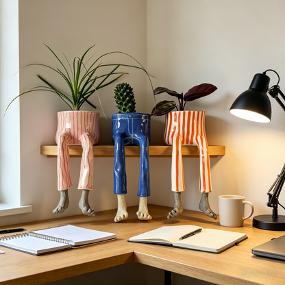 🪴✨Creative Sitting Planter Collection