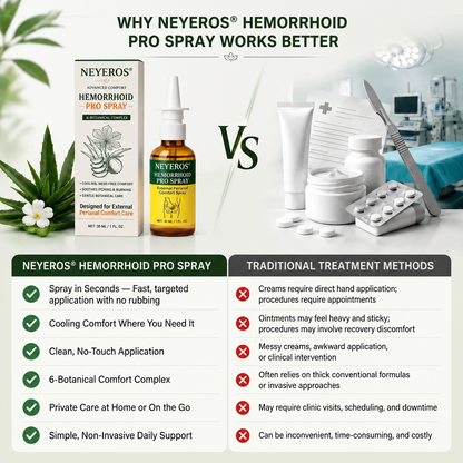 NEYEROS® Advanced Comfort Hemorrhoid PRO Spray
