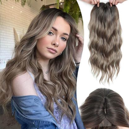 🔥Last Day:60% Off🌷2026 New Lightweight & Breathable Wavy Hair Topper
