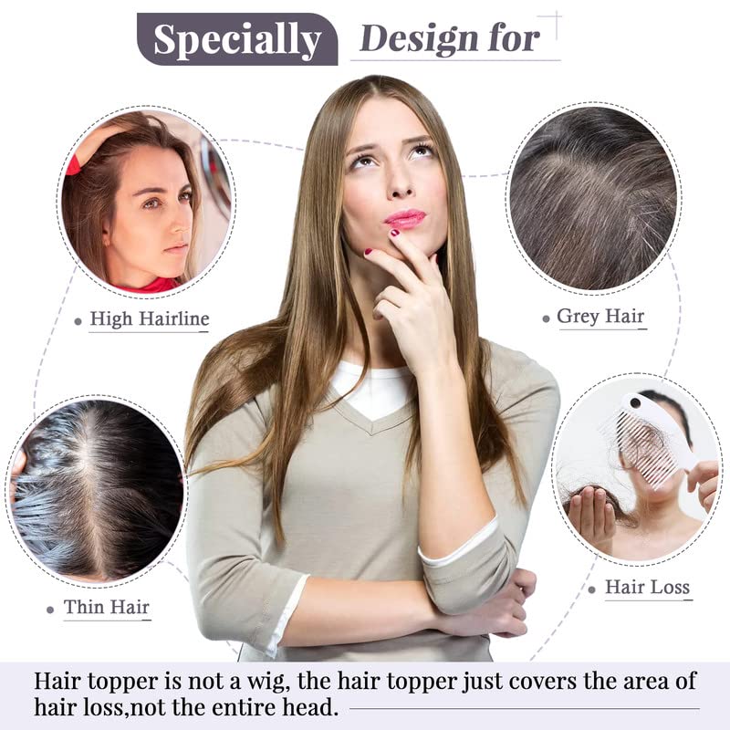 🔥Last Day:60% Off🌷2026 New Lightweight & Breathable Wavy Hair Topper