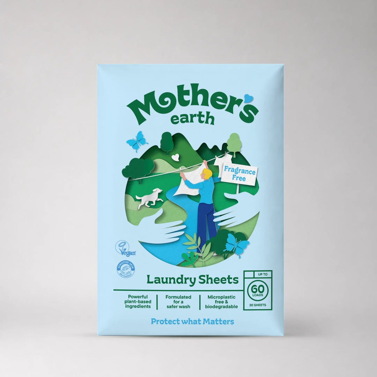 Eco-Friendly Laundry Sheets