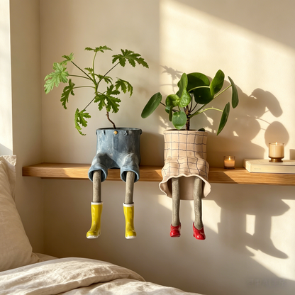 🪴✨Creative Sitting Planter Collection
