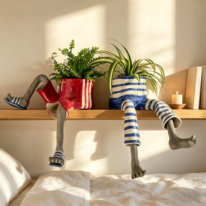 🪴✨Creative Sitting Planter Collection