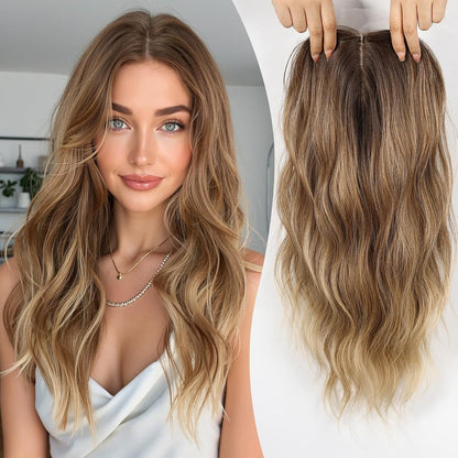 🔥Last Day:60% Off🌷2026 New Lightweight & Breathable Wavy Hair Topper